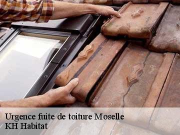 Urgence fuite de toiture 57 Moselle KH Habitat