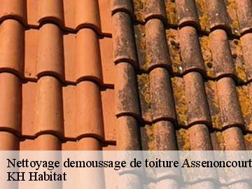Nettoyage demoussage de toiture assenoncourt-57810 KH Habitat
