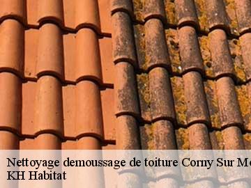 Nettoyage demoussage de toiture corny-sur-moselle-57680 KH Habitat