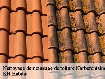 Nettoyage demoussage de toiture narbefontaine-57220 KH Habitat