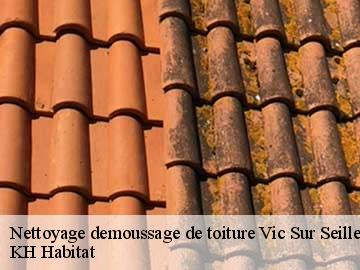 Nettoyage demoussage de toiture vic-sur-seille-57630 KH Habitat