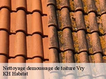 Nettoyage demoussage de toiture vry-57640 KH Habitat