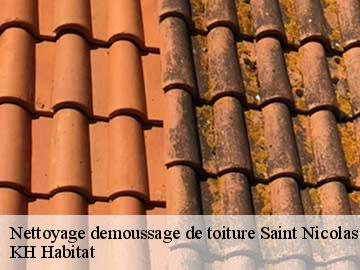 Nettoyage demoussage de toiture saint-nicolas-en-foret-57700 KH Habitat