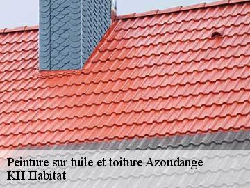 Peinture sur tuile et toiture  azoudange-57810 Couvreur Bouillon