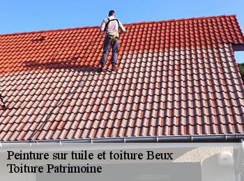 Peinture sur tuile et toiture 57580