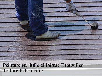 Peinture sur tuile et toiture
