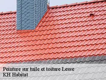 Peinture sur tuile et toiture lesse-57580 KH Habitat