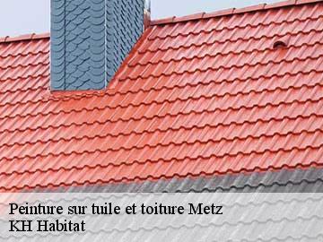 Peinture sur tuile et toiture metz-57000 KH Habitat
