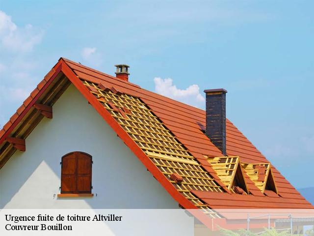 Urgence fuite de toiture  altviller-57730 Couvreur Bouillon