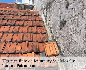 Urgence fuite de toiture  ay-sur-moselle-57300 Toiture Patrimoine