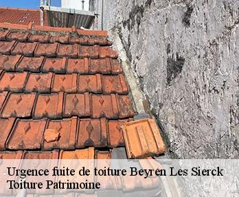 Urgence fuite de toiture  beyren-les-sierck-57570 Toiture Patrimoine