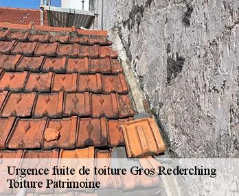 Urgence fuite de toiture  gros-rederching-57410 Toiture Patrimoine