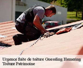 Urgence fuite de toiture