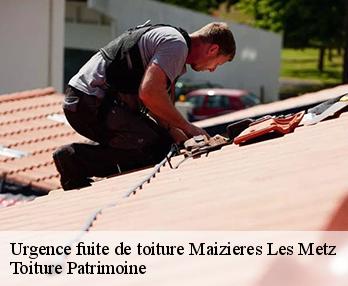 Urgence fuite de toiture