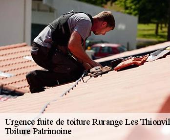 Urgence fuite de toiture