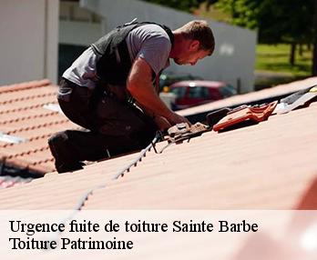 Urgence fuite de toiture