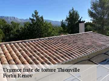 Urgence fuite de toiture thionville-57100 Fortin Renov