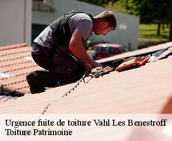 Urgence fuite de toiture