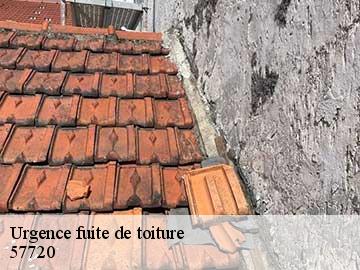 Urgence fuite de toiture 57720