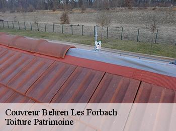 Couvreur behren-les-forbach-57460 Toiture Patrimoine