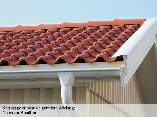 Nettoyage et pose de gouttière  adelange-57380 Couvreur Bouillon