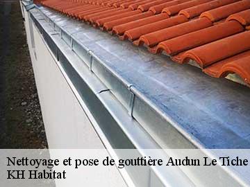 Nettoyage et pose de gouttière audun-le-tiche-57390 KH Habitat