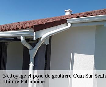 Nettoyage et pose de gouttière coin-sur-seille-57420 Toiture Patrimoine