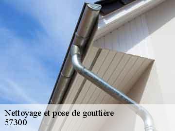 Nettoyage et pose de gouttière  57300