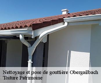 Nettoyage et pose de gouttière  obergailbach-57720 Toiture Patrimoine