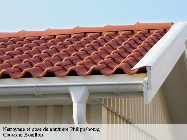 Nettoyage et pose de gouttière  philippsbourg-57230 Couvreur Bouillon