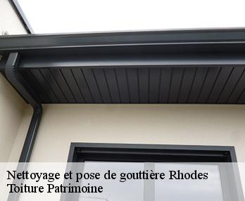 Nettoyage et pose de gouttière