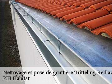Nettoyage et pose de gouttière tritteling-redlach-57385 KH Habitat