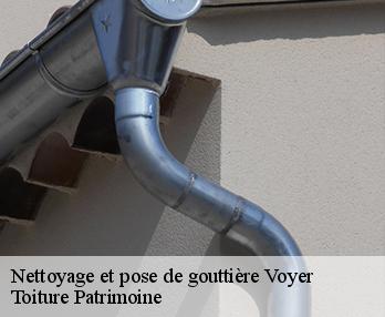 Nettoyage et pose de gouttière  57560
