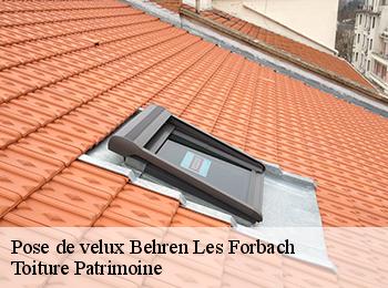 Pose de velux