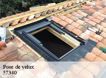 Pose de velux  57340
