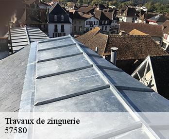 Travaux de zinguerie  57580