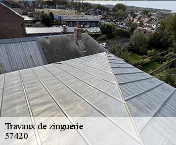 Travaux de zinguerie  57420