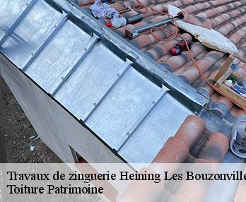 Travaux de zinguerie