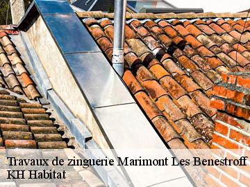 Travaux de zinguerie marimont-les-benestroff-57670 KH Habitat