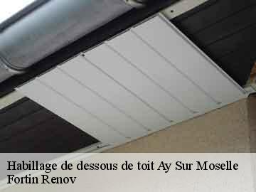 Habillage de dessous de toit ay-sur-moselle-57300 Fortin Renov