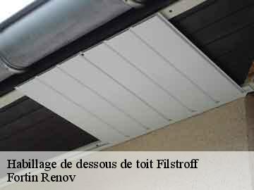 Habillage de dessous de toit filstroff-57320 Fortin Renov