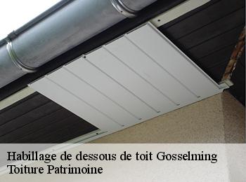 Habillage de dessous de toit