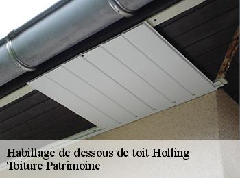 Habillage de dessous de toit